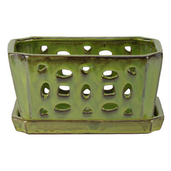 W&W side profile highlighting ceramic thickness and stable rim for repotting