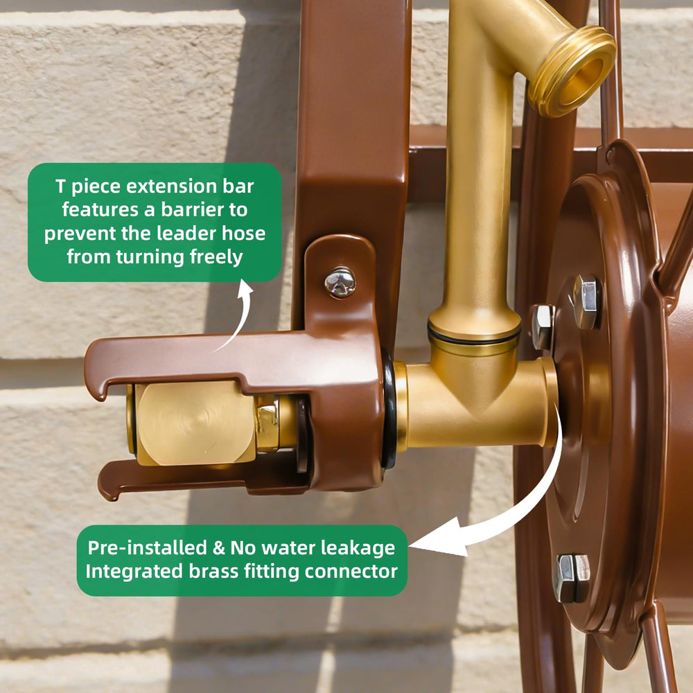 WERMAH ergonomic winder handle detail for easy rewinding and comfort