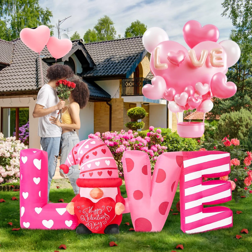 Wabolay inflatable on lawn at party creating festive atmosphere