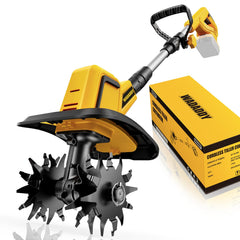 WADADDY front view of cultivator showing compact design and easy handling benefit