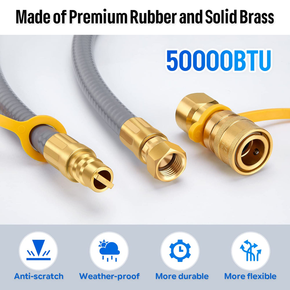 WADEO array of natural gas orifices organized by size for correct burner flow