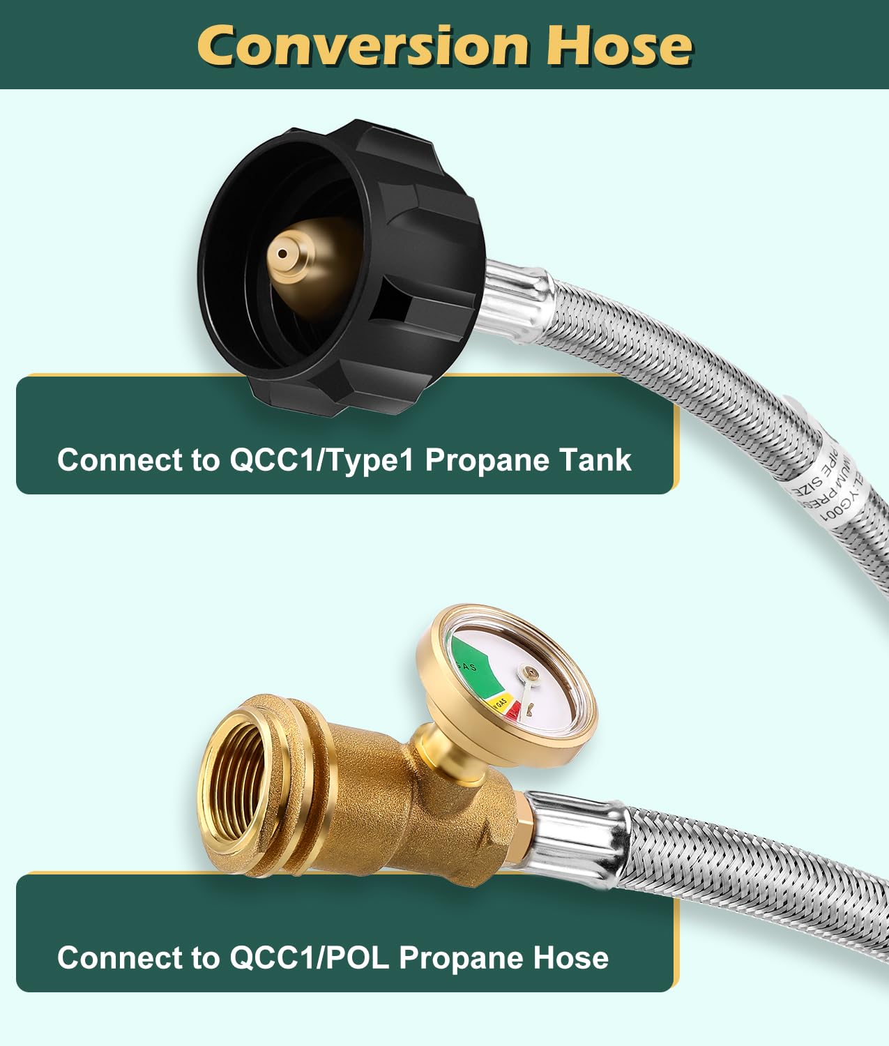 WADEO coiled hose stored on deck highlighting compact, tidy storage
