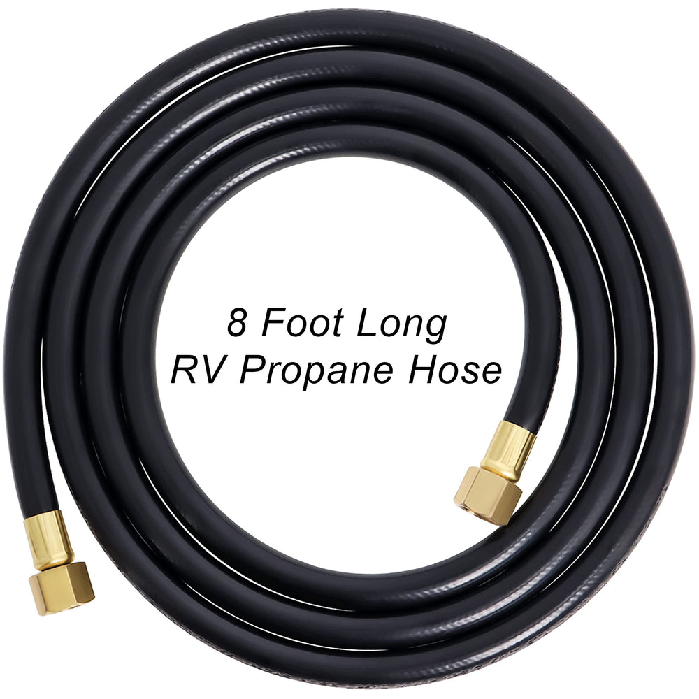 Wadoy close-up solid brass 3/8" female flare fittings, secure leak resistance
