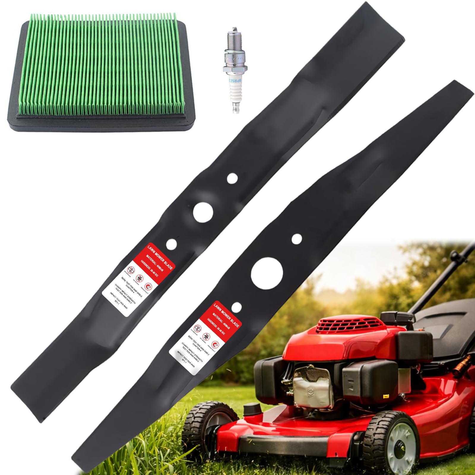Wadoy front packaging showing twin-blade kit and included parts benefit restore performance