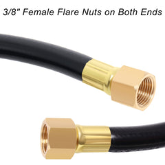 Wadoy hose rubber texture bendable construction, flexibility for routing