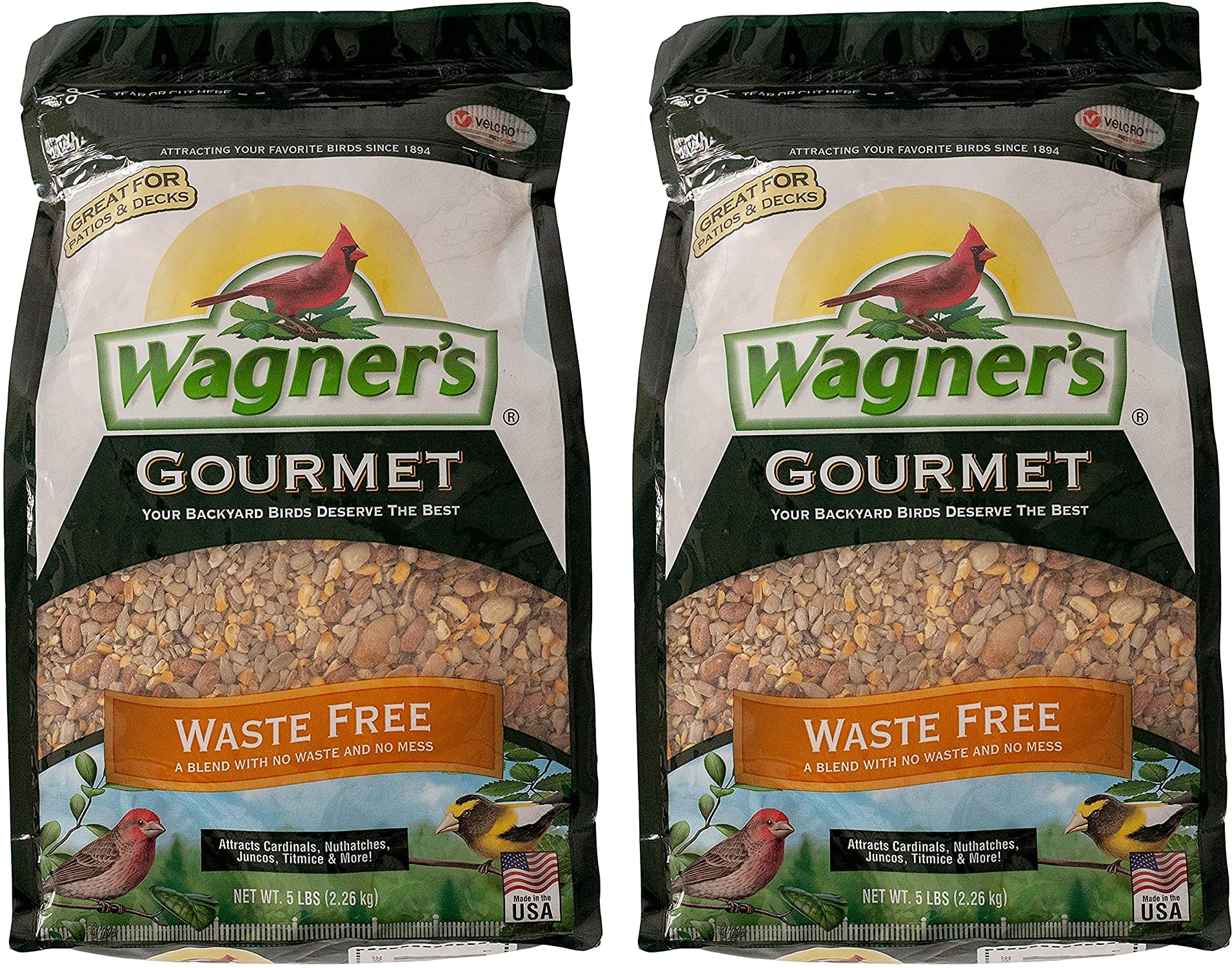 Wagner's front of packaging showing brand and mess-free mix benefit
