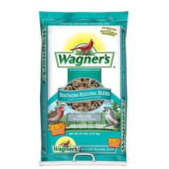 Wagner's 20-pound bag front view showing branding and mix benefits for easy storage
