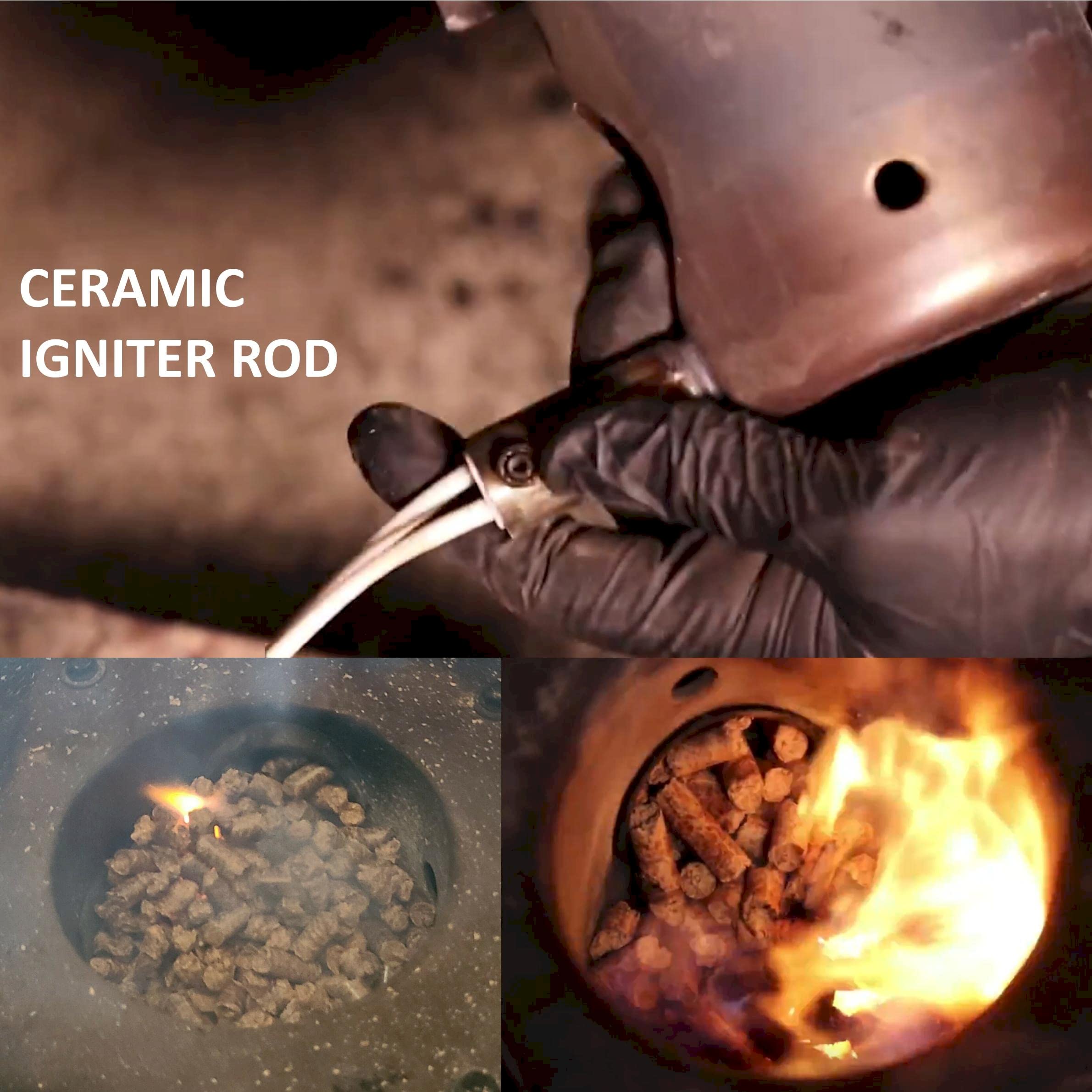 WAITCOOK ceramic element close-up showing high-temperature durability benefit
