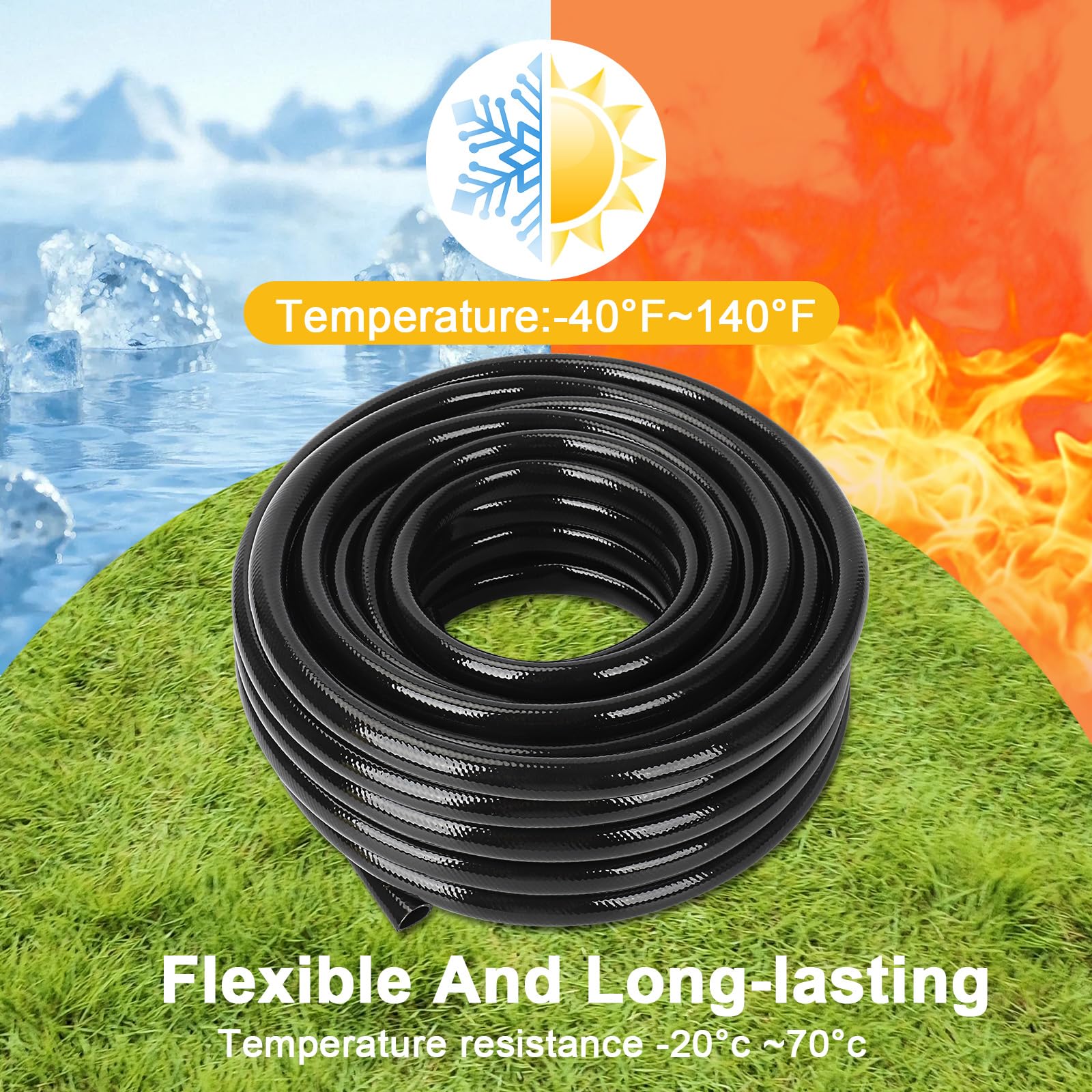 WAIWL tubing joined to barbed connector ensuring secure fitting
