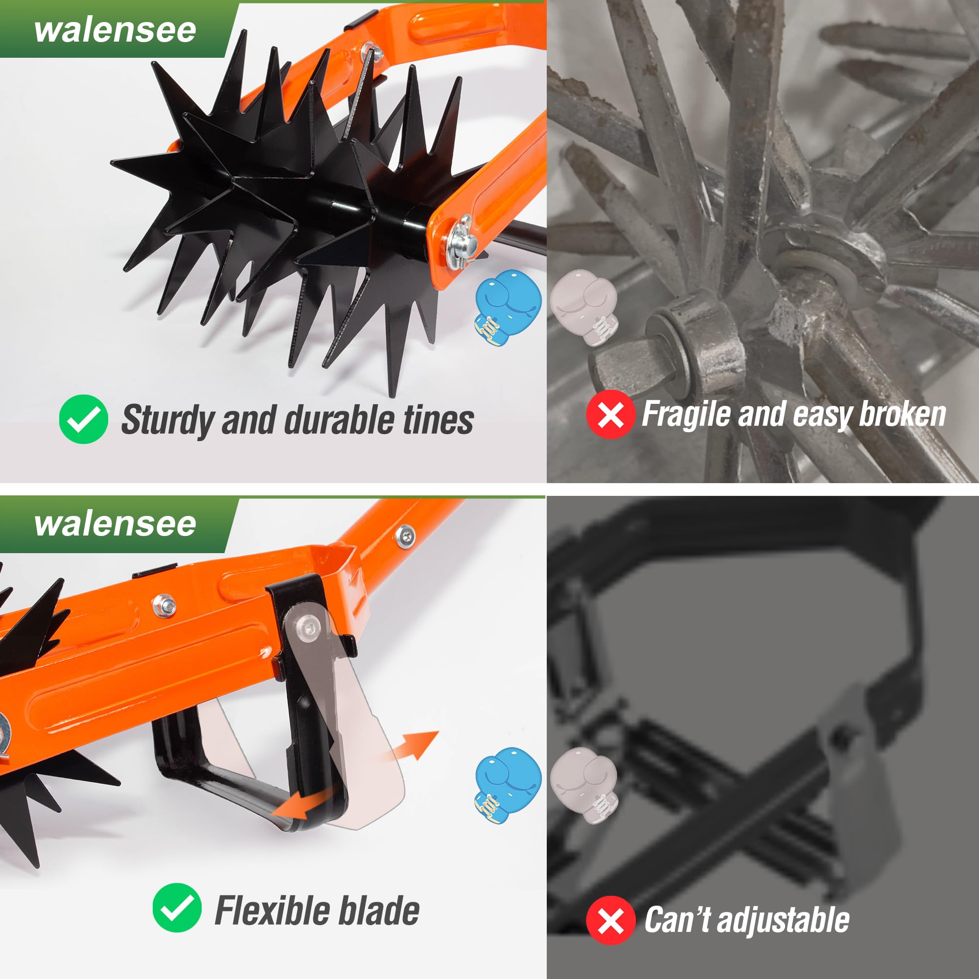 Walensee fully assembled and stored compactly emphasizing quick assembly benefit