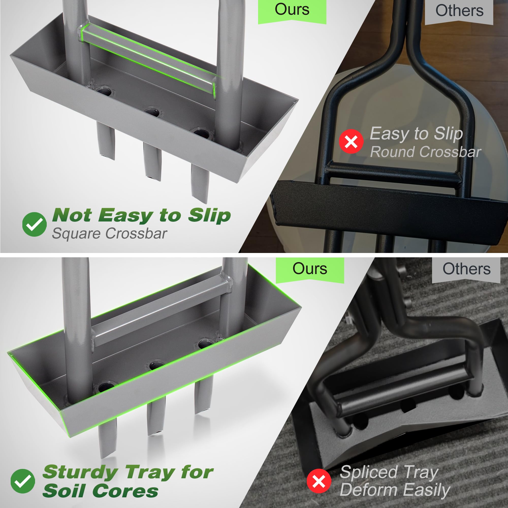 Walensee cleaning tool detail for unclogging tines and maintaining performance