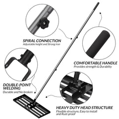 Walensee screw-lock handle connection detail showing secure fit and stability