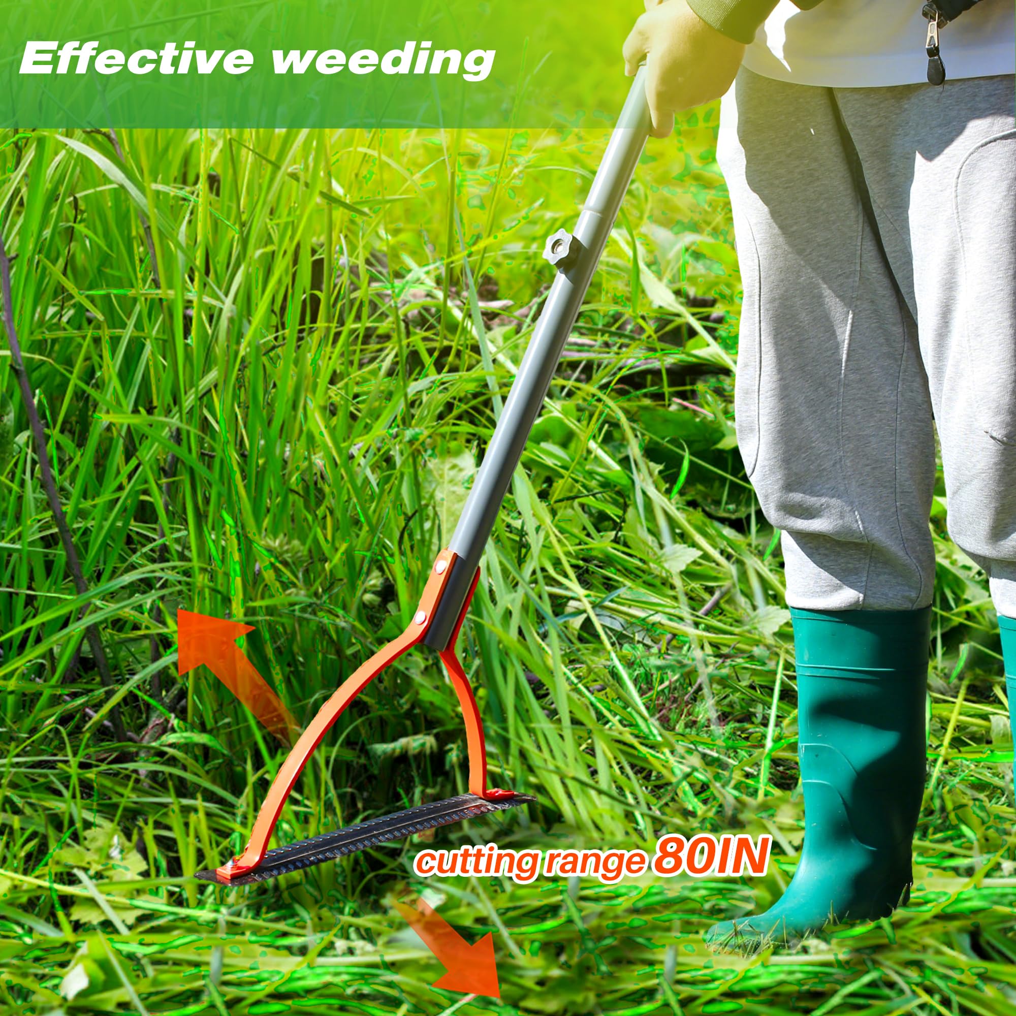 Walensee in a garden setting showing lightweight portability and practical use