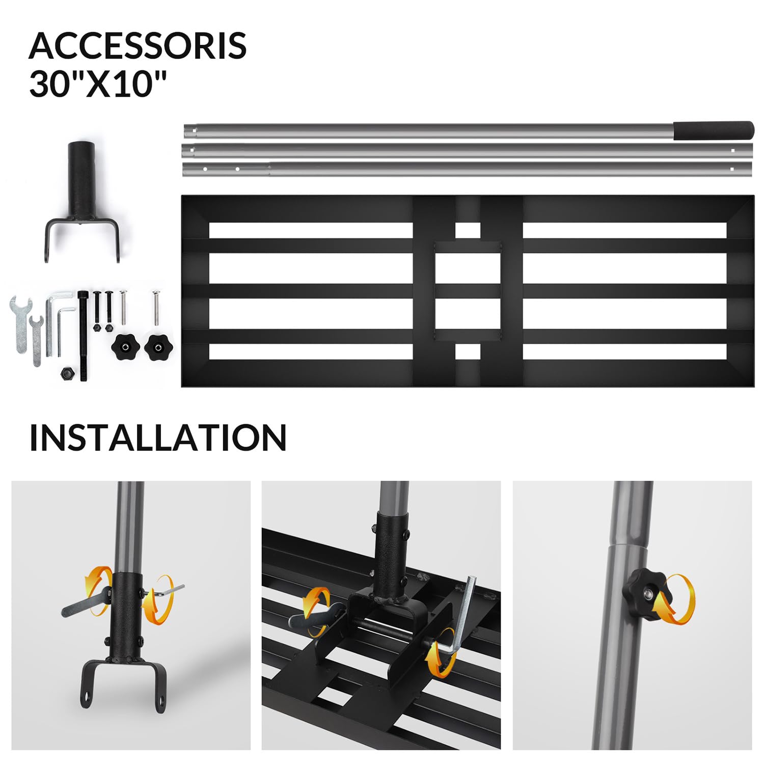 Walensee disassembled sections for compact storage and easy transport