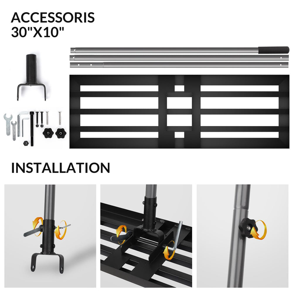Walensee disassembled sections for compact storage and easy transport