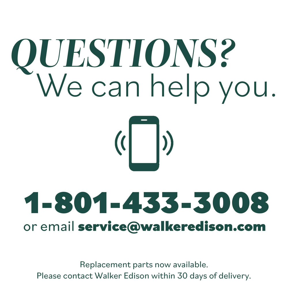 Walker Edison chair with person to show seat scale and practical outdoor comfort