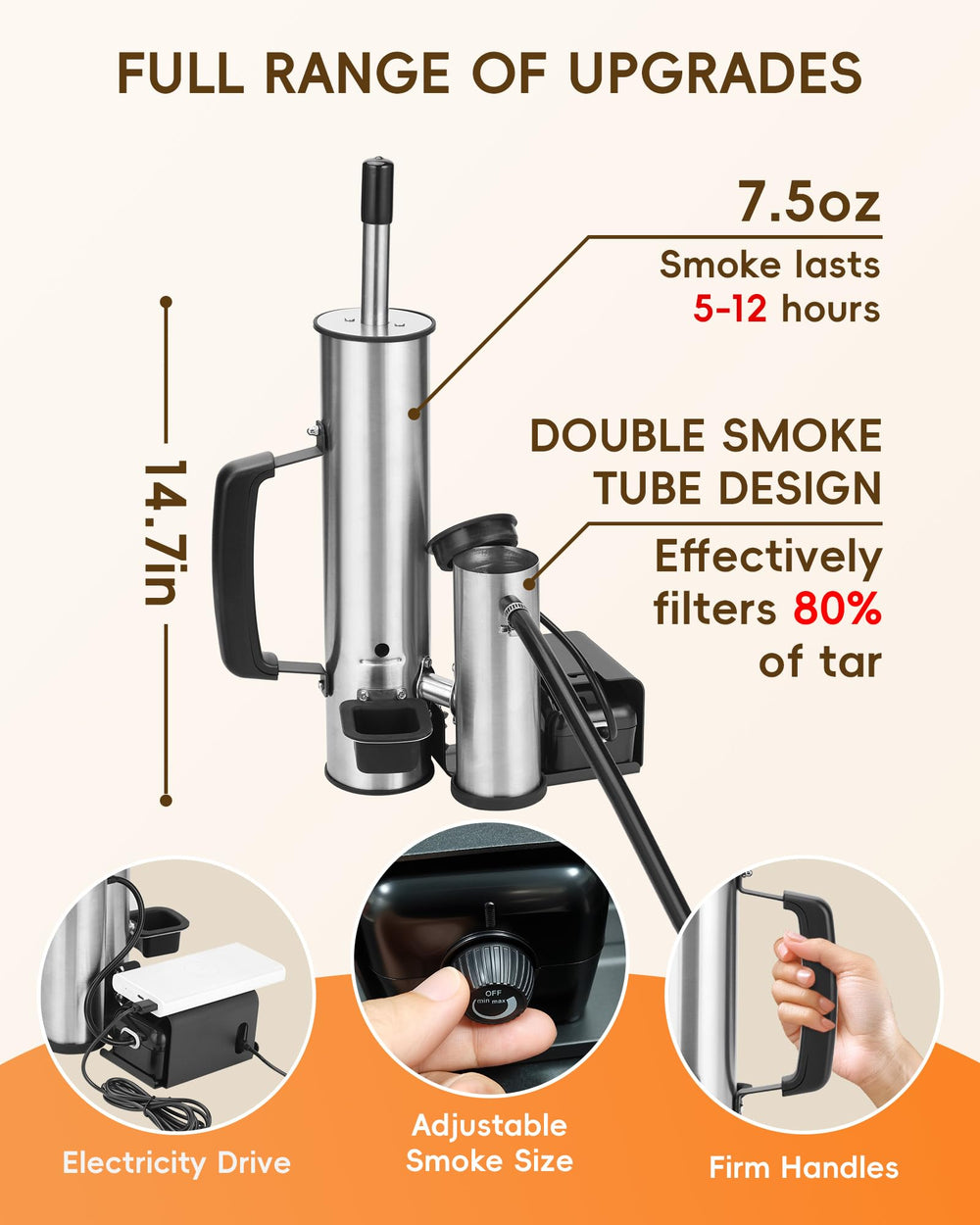 Walpreson next to smartphone to show compact portable scale