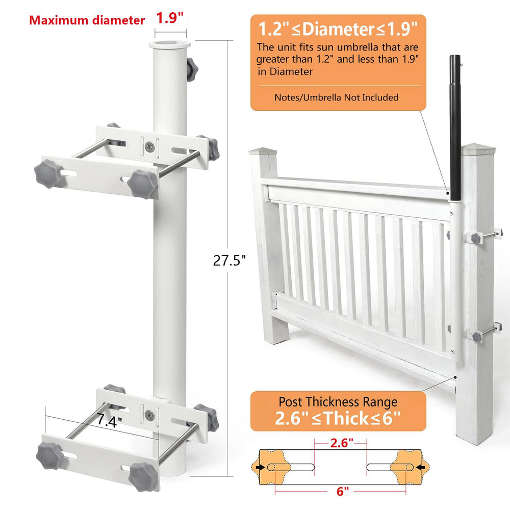 Walrkaur side profile mounted on a wooden rail demonstrating secure clamp and no-scratch benefit
