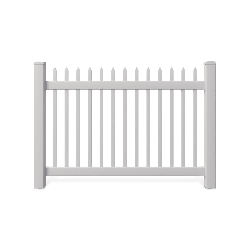 WamBam Fence installed in yard showing clean boundary and curb appeal