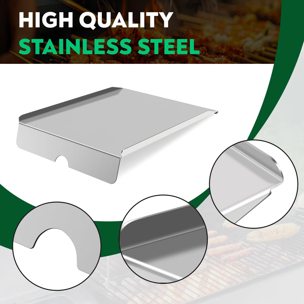 Wanchao installed in grill demonstrating direct-fit replacement convenience