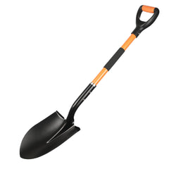 wangyanhao front view showing D-handle and full-length shovel for easy handling