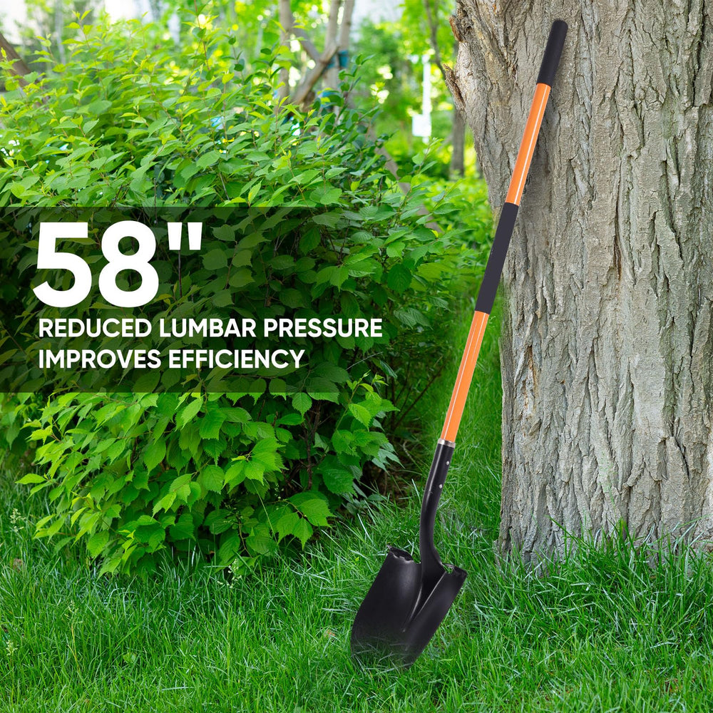 wangyanhao detailed shot of fiberglass handle grip zones benefit: secure non-slip hold