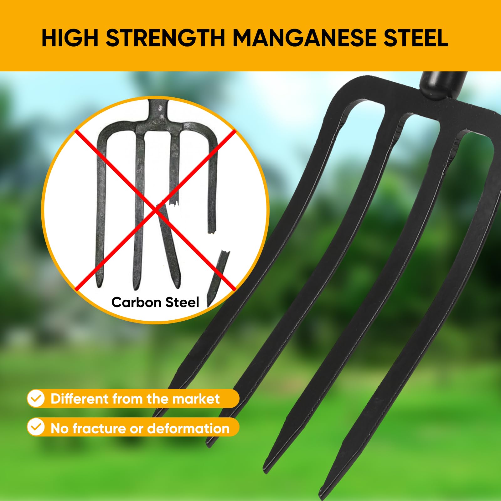 wangyanhao tool in use turning compost for faster decomposition and easier aeration