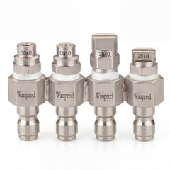 WANPRECL front packaging of JRod nozzle kit showing contents and benefits