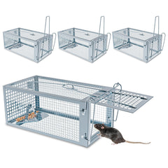 Wanqueen front view of cage pair showing clean design and catch benefit