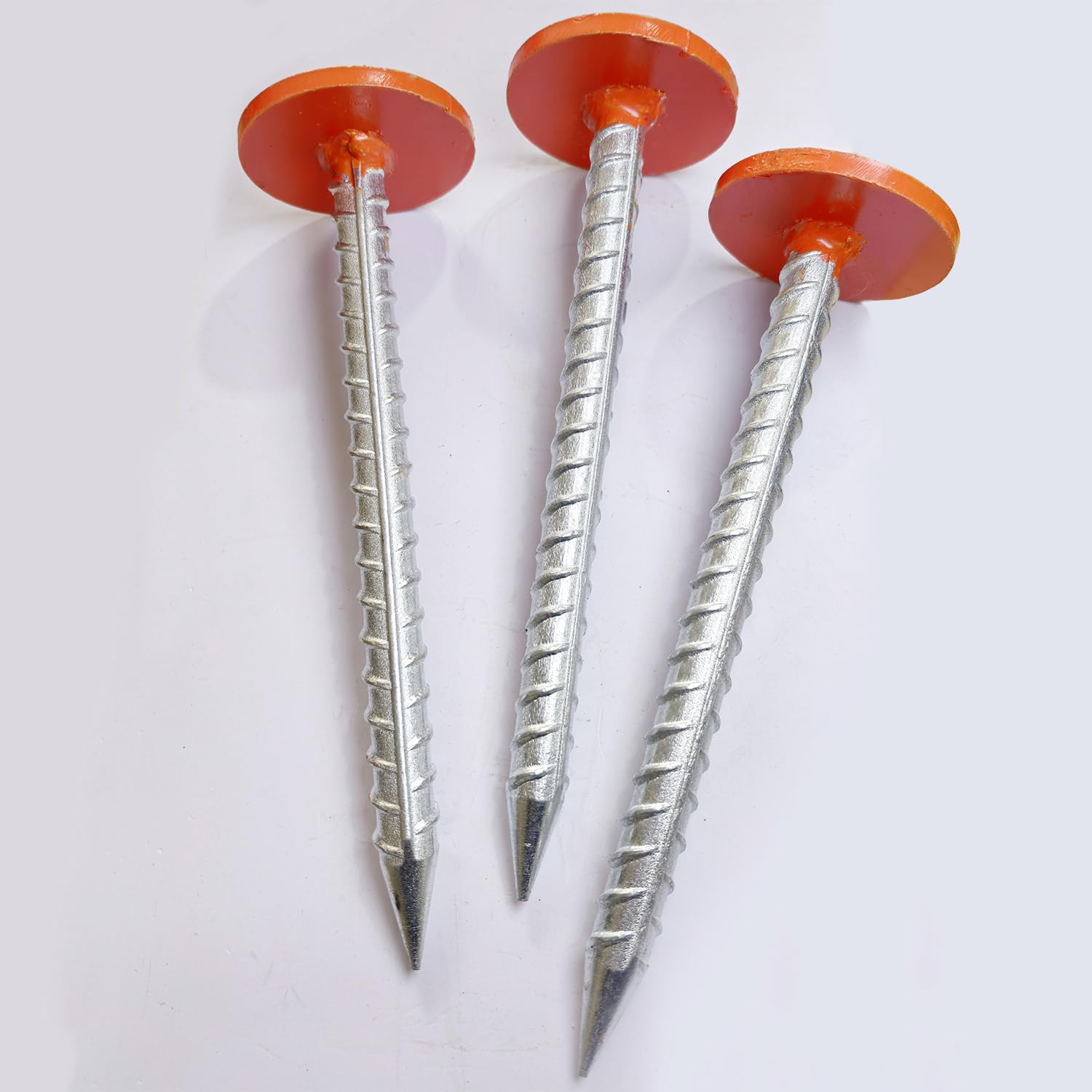 WANSRUYI stake beside ruler showing 12-inch length for compact site marking