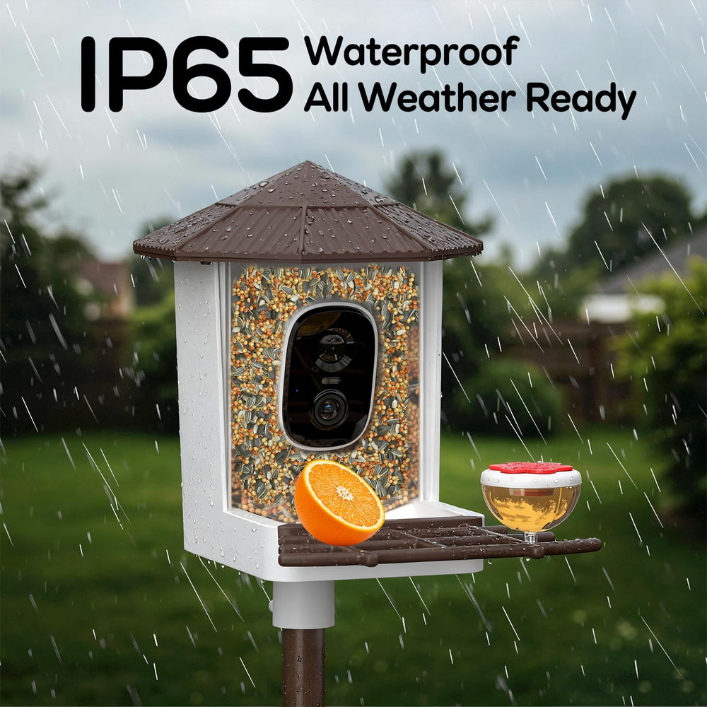 wansview ip65 weatherproof seal detail protecting electronics and seed
