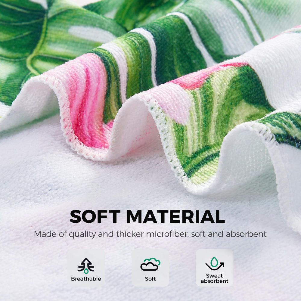 Warmiehomy microfiber close-up showing soft quick-dry texture benefit