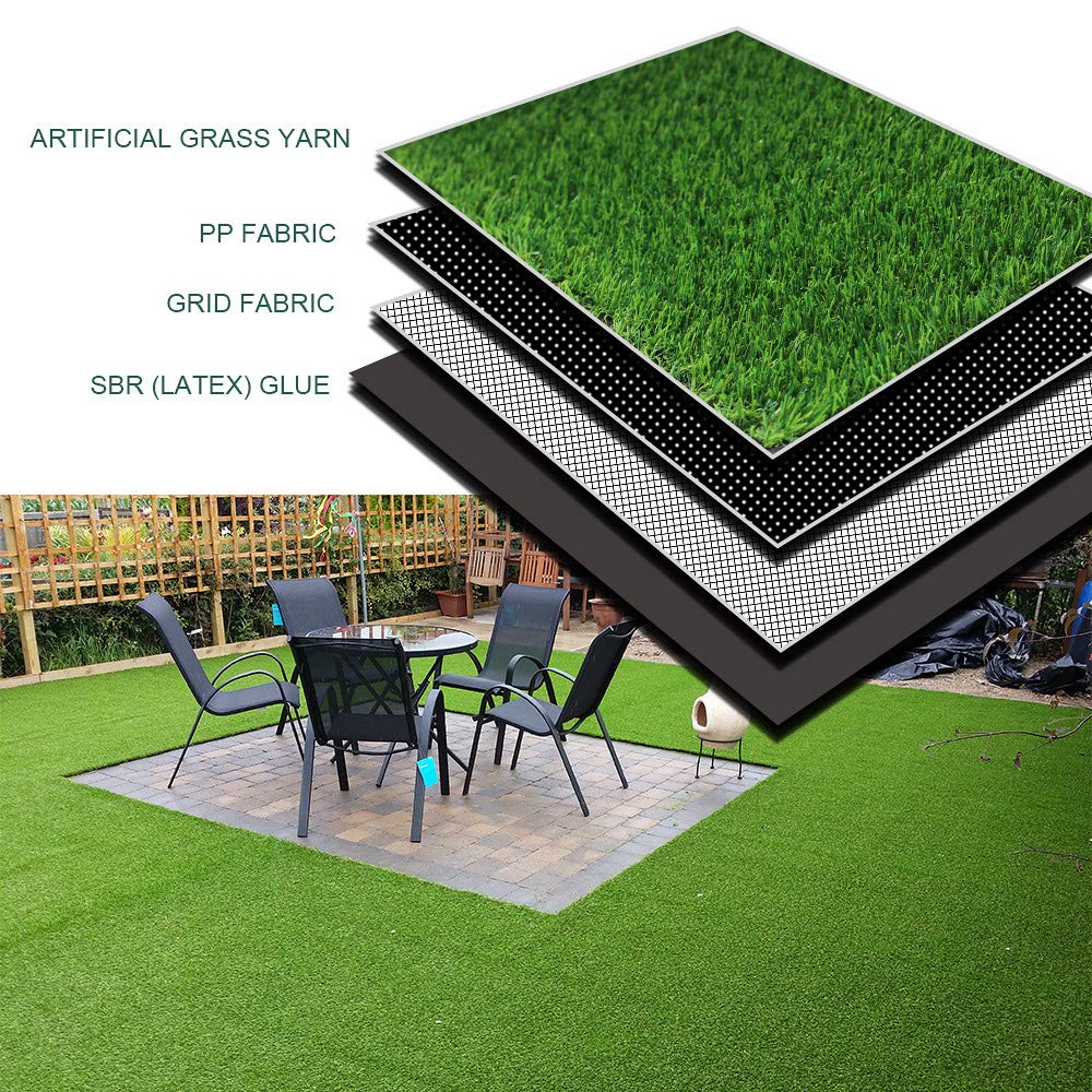 WarmShe underside view showing perforated backing for fast drainage and durability