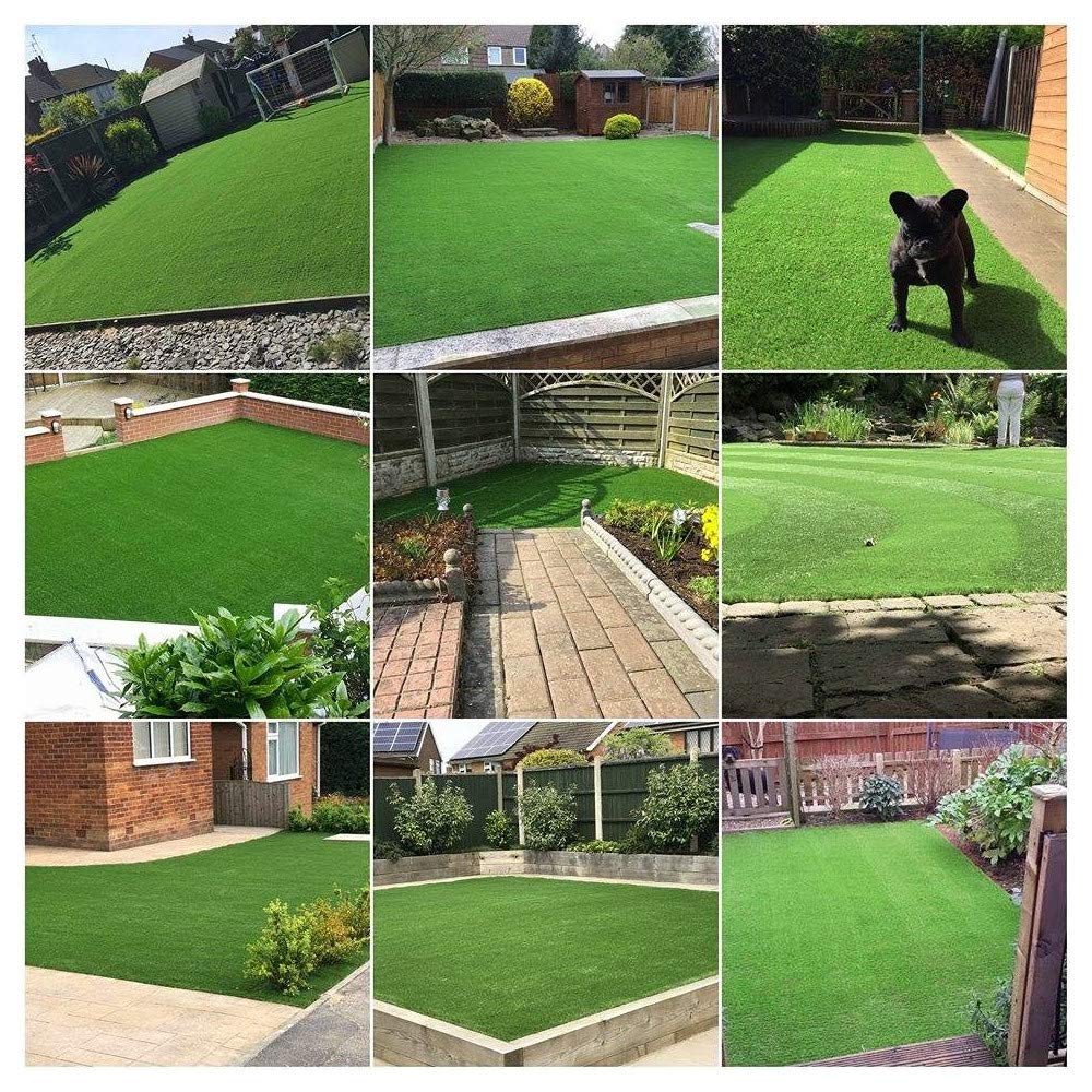 WarmShe balcony installation showing weather-ready turf enhancing outdoor living