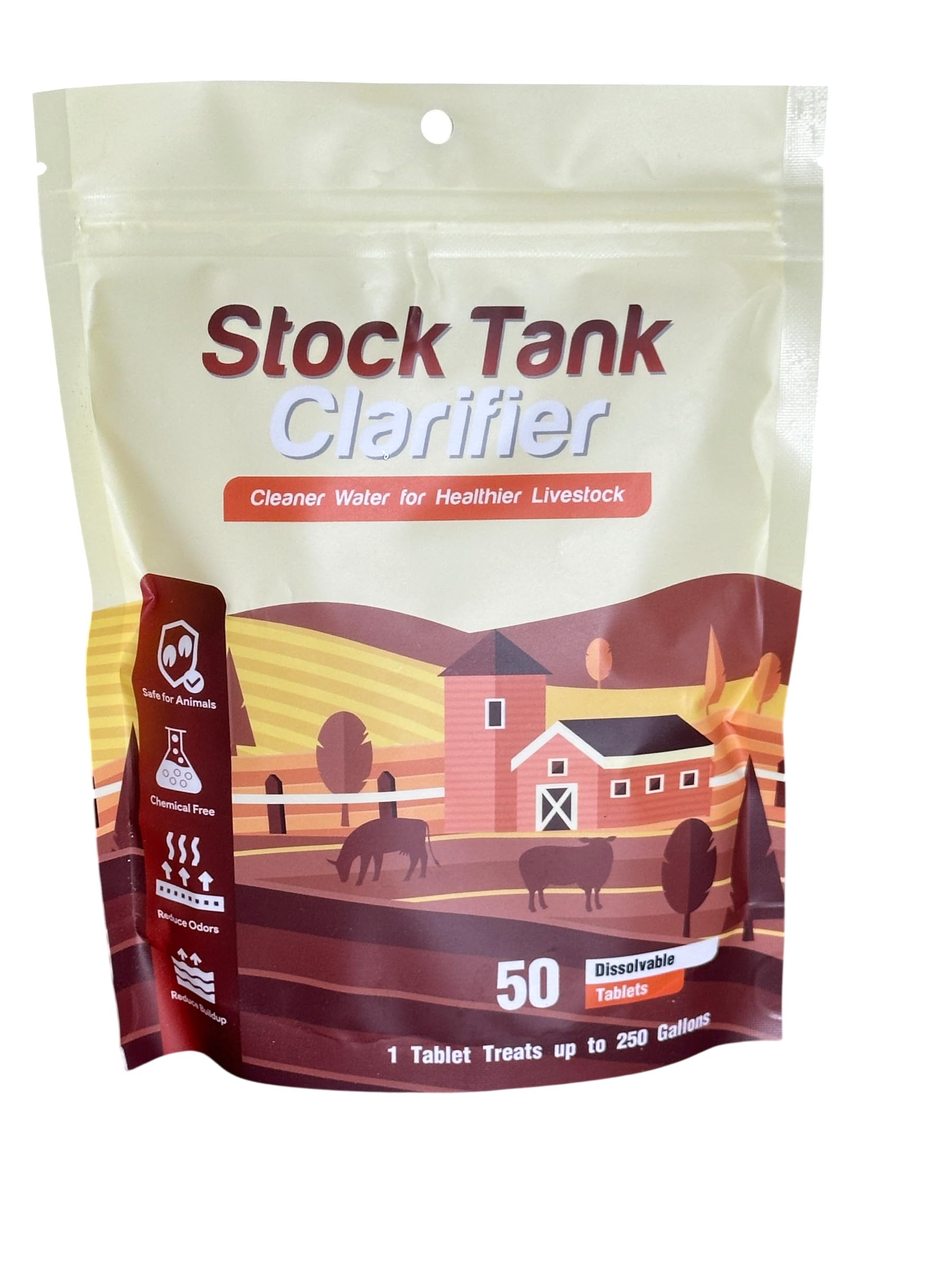 Waste Tank Formula jar front label showing product and clear use benefits