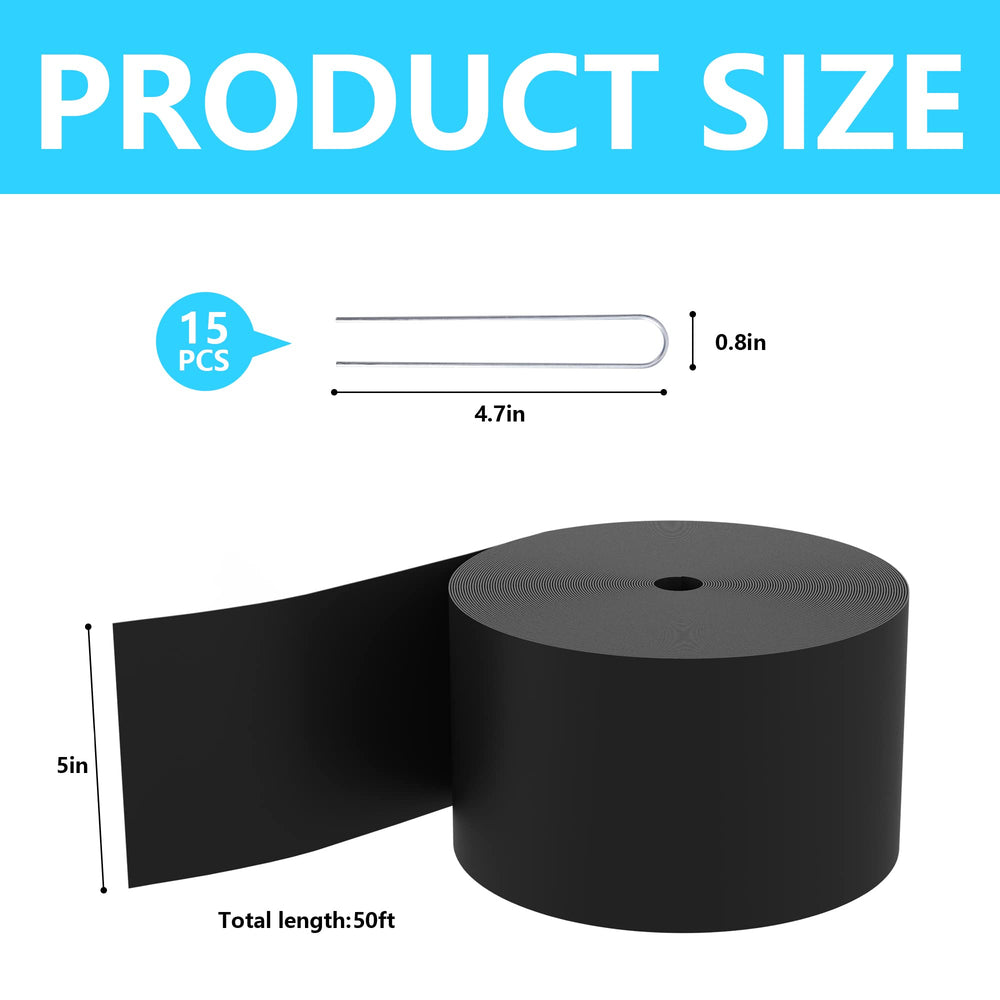 Close-up of Watayo PVC edge profile highlighting durable 1mm thickness
