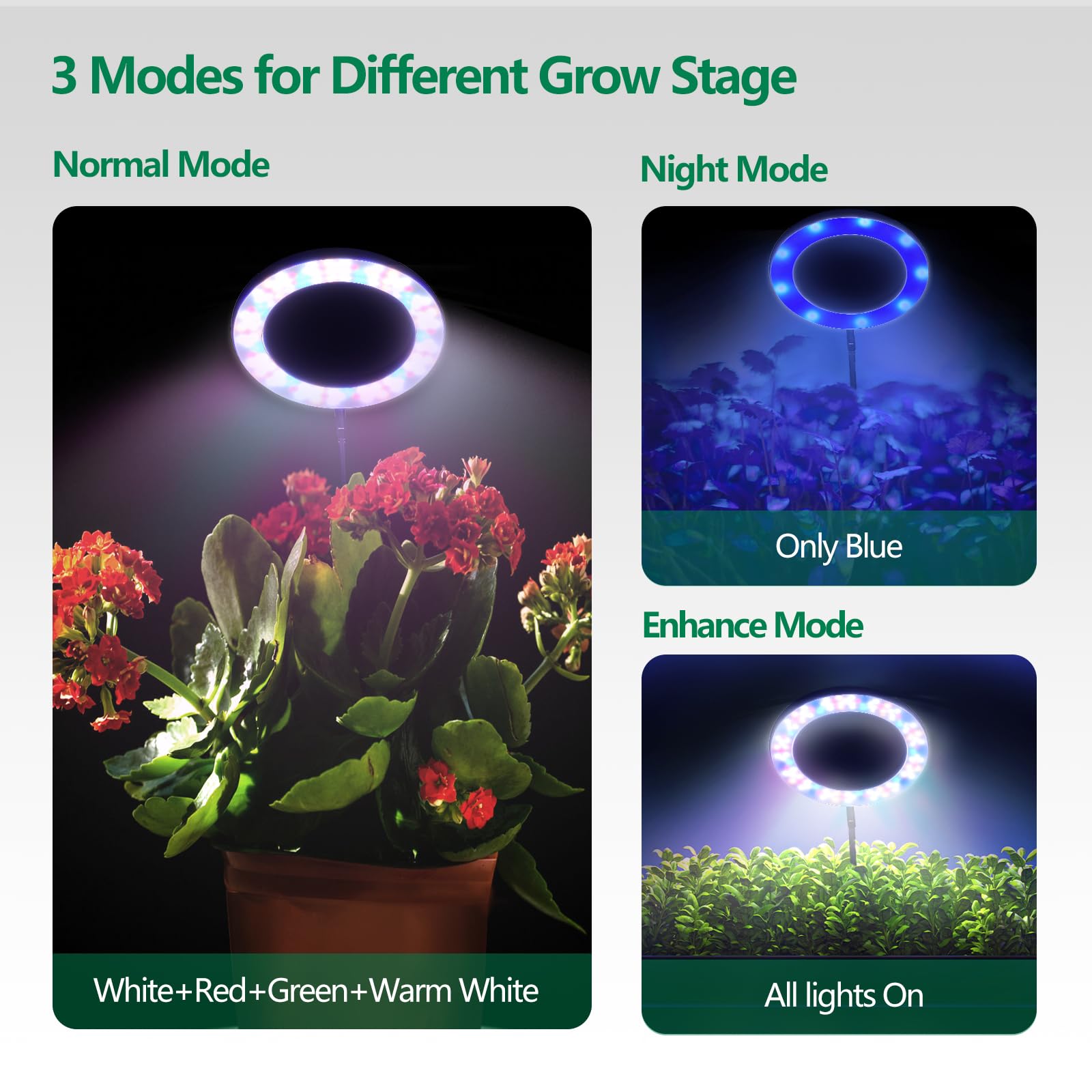 WaterRebirth positioned higher over a tall plant demonstrating adjustable height benefit