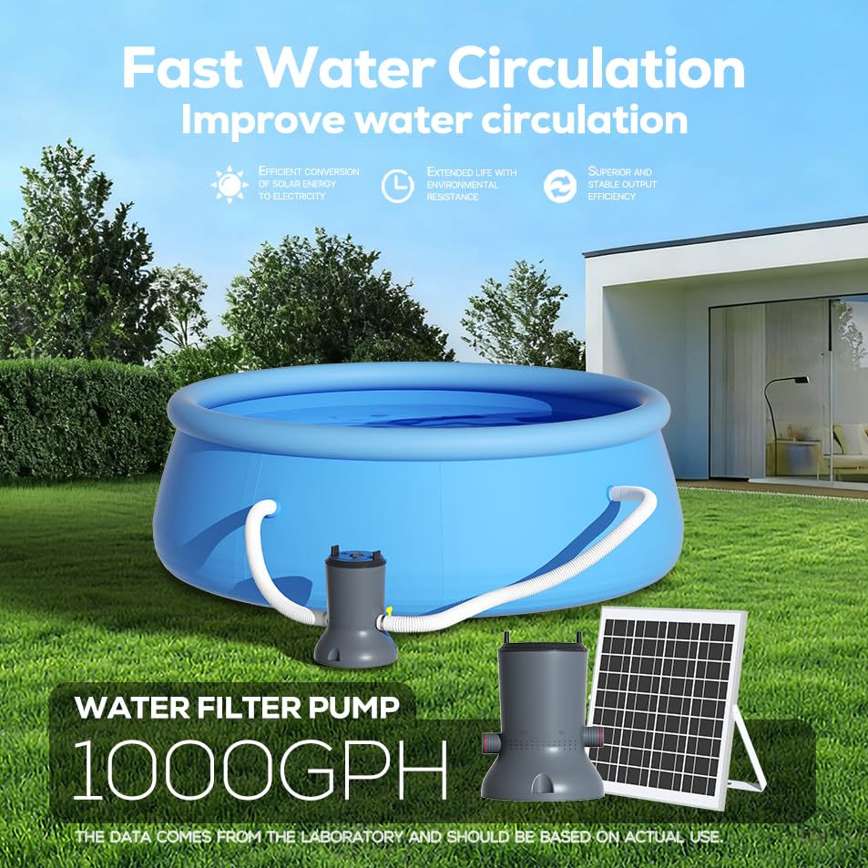 WaterRebirth solar panel mounted outdoors providing eco-friendly power
