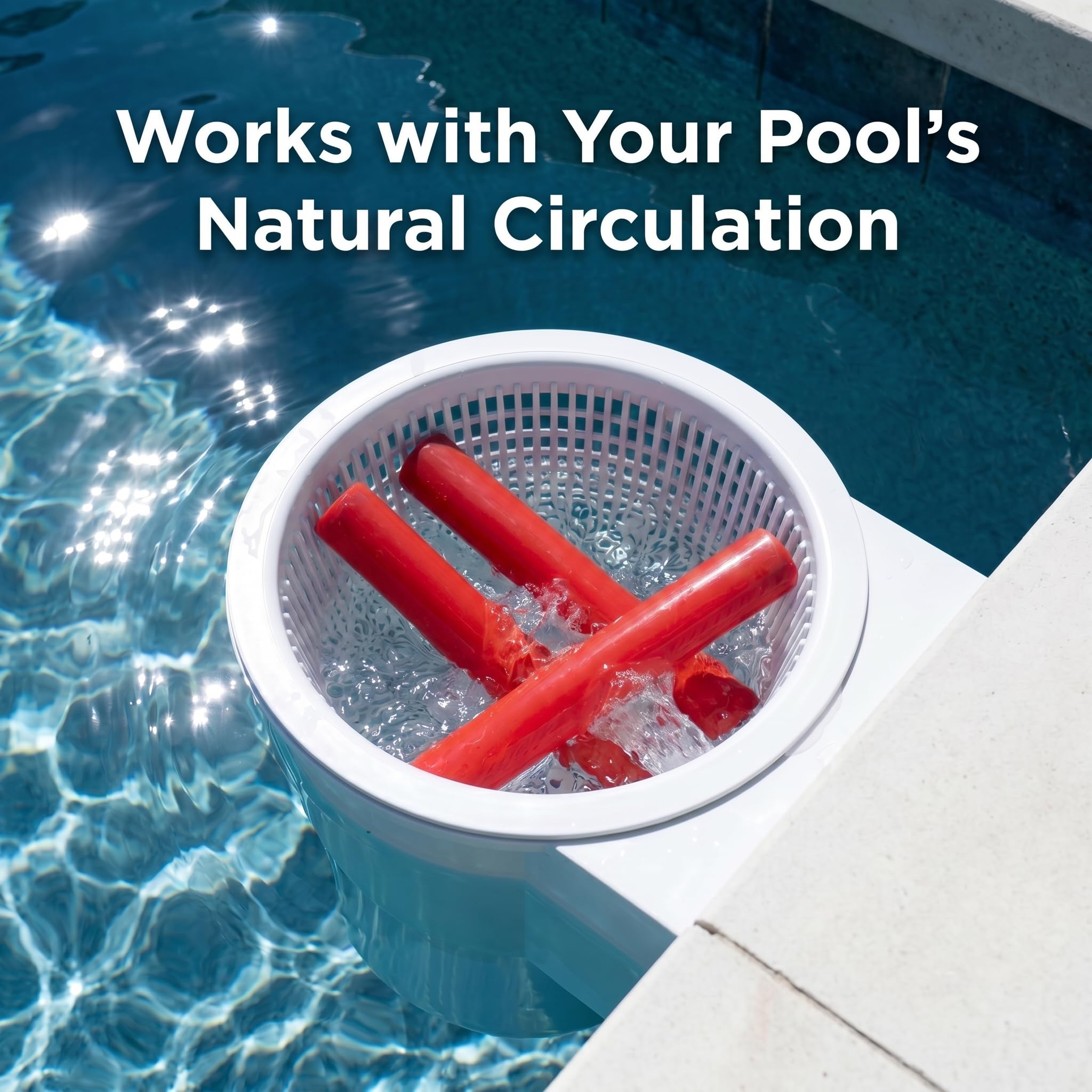 Waters Choice tube sitting in pump basket illustrating continuous flow