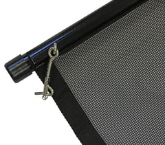 WaterWarden close-up of reinforced mesh edge showing durability and UV protection