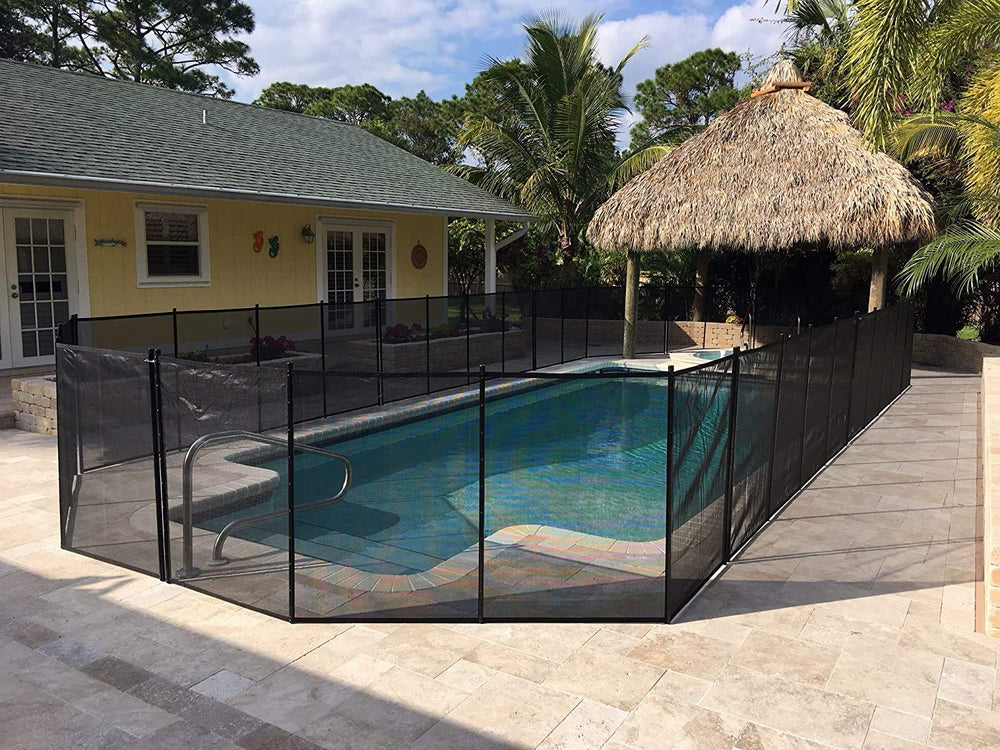 WaterWarden lifestyle image with family by pool showing added safety and peace of mind