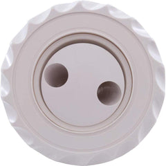 Waterway side profile of white poly jet demonstrating compact design and corrosion resistance