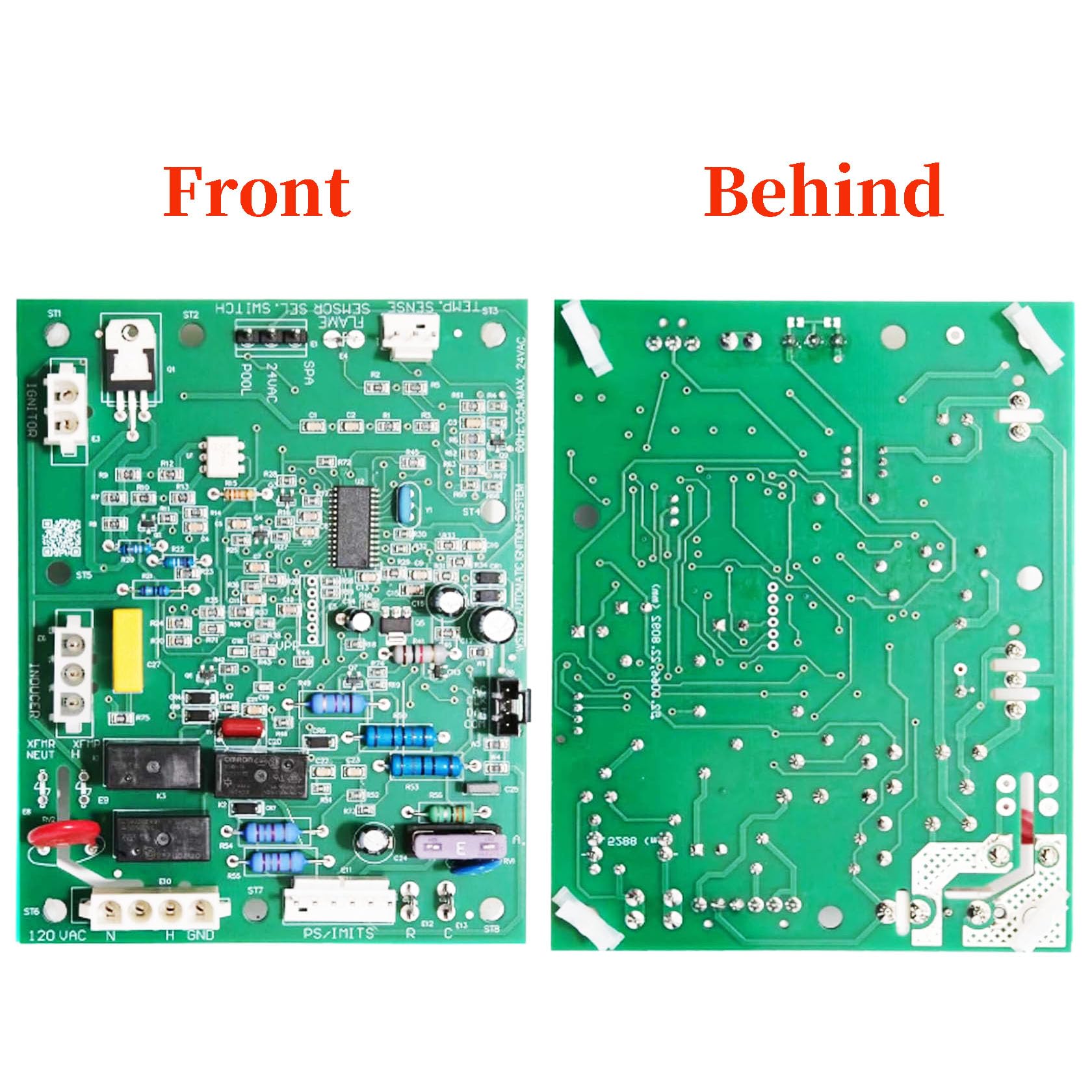 Wauebuly close-up of PCB components highlighting quality soldering and reliable circuitry benefit