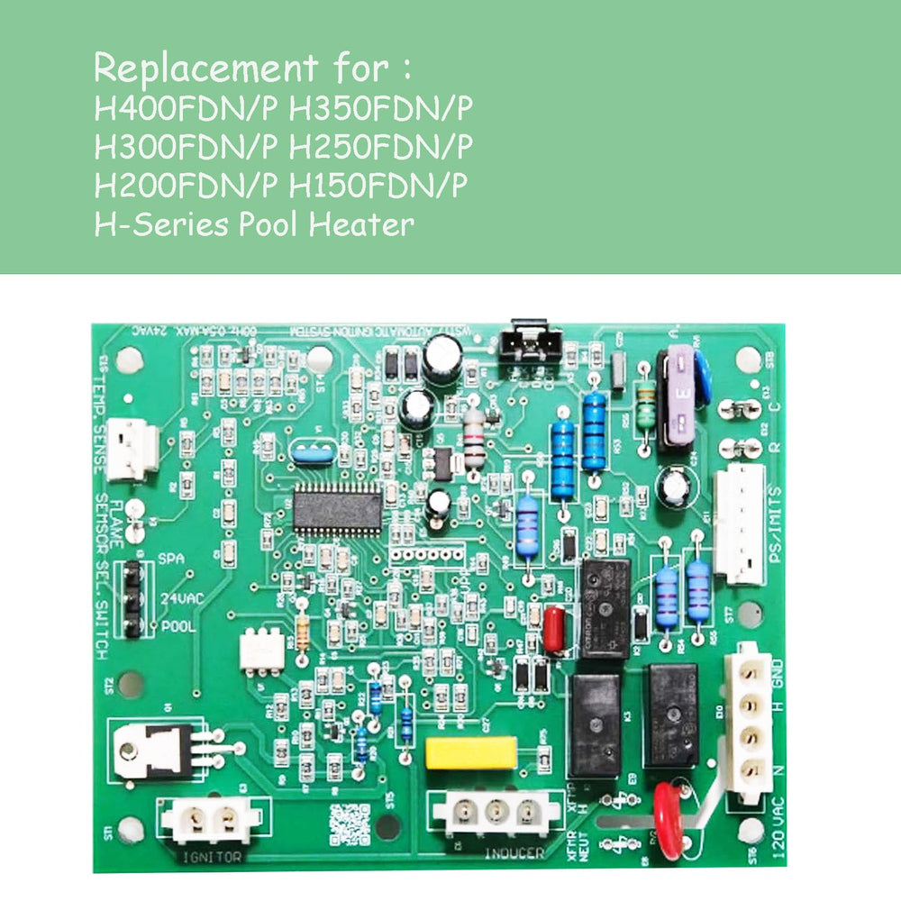 Wauebuly control board beside ruler to show dimensions and confirm correct size for replacement