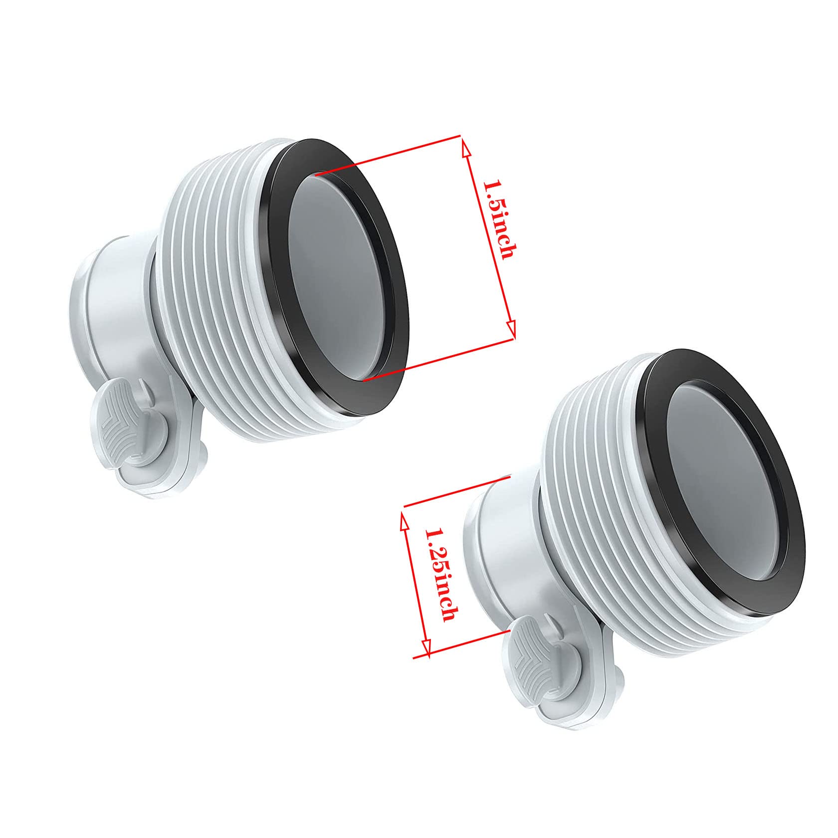Wauebuly stainless-steel clamp with rubber ring showing corrosion resistance