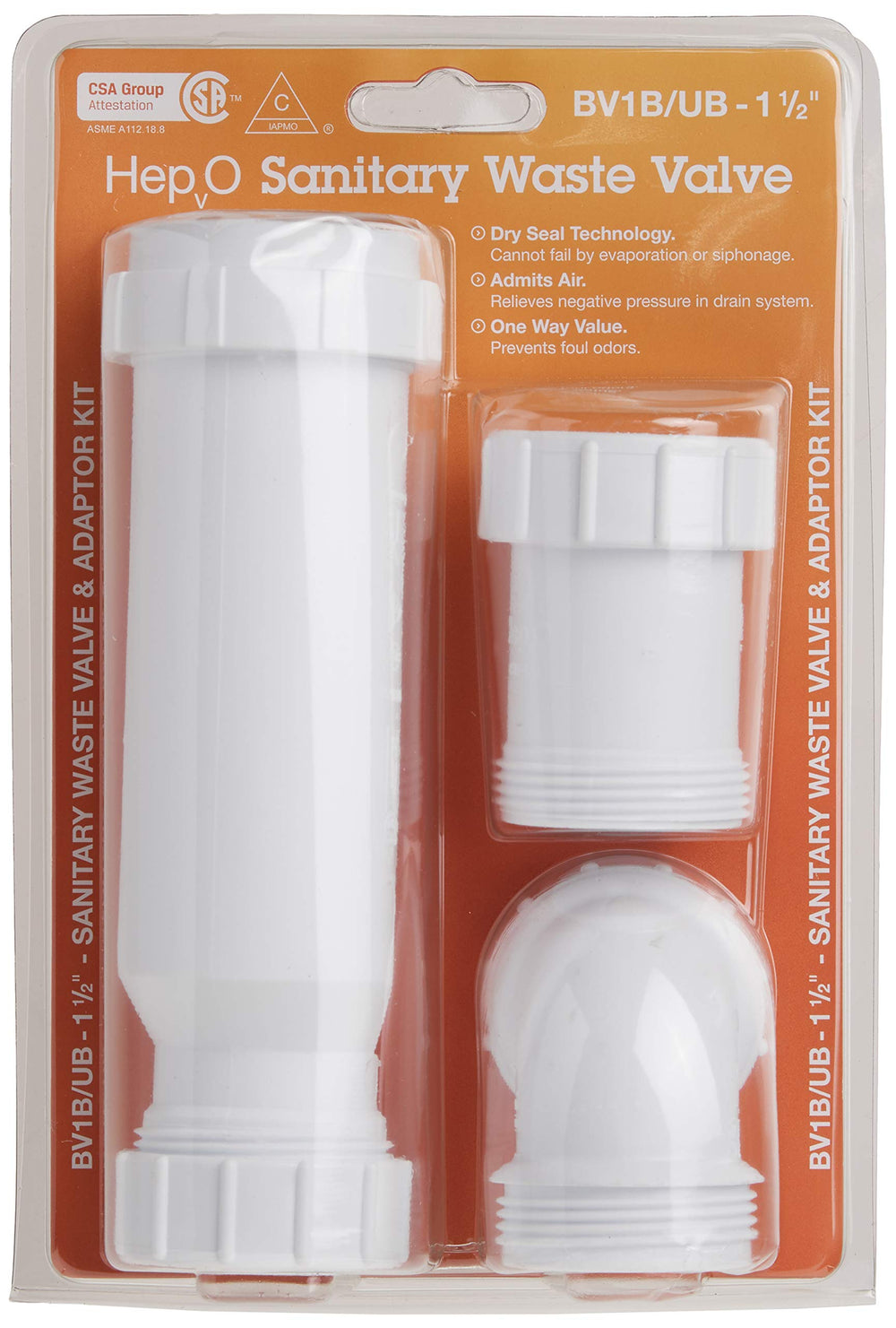 Wavin HepvO close-up of flexible membrane highlighting reliable seal