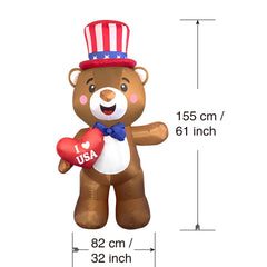 WAYDEKO blower and cord setup makes inflation quick and simple