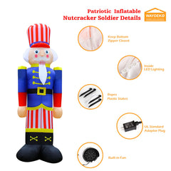 WAYDEKO close-up of nutcracker uniform highlighting durable fabric and colors