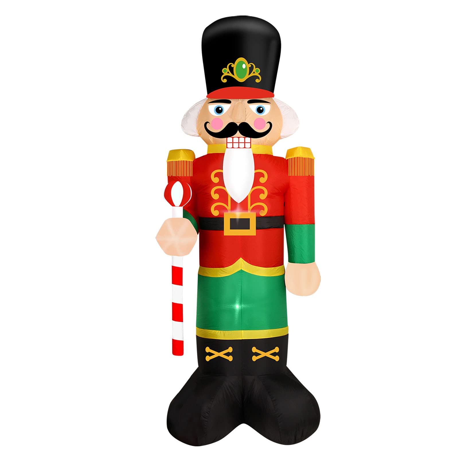 WAYDEKO Nutcracker folded in felt bag for compact off-season storage