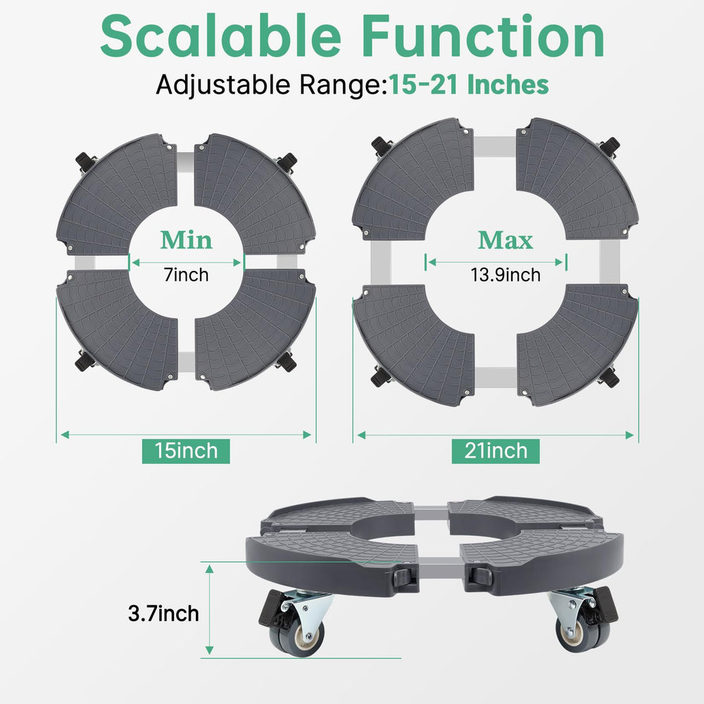 W B D WEIBIDA adjustable buckle system close-up for secure diameter fit
